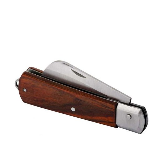 Складной изогнутый нож электрика INTERTOOL HT-0561, фото , изображение 2 | SNABZHENIE.com.ua