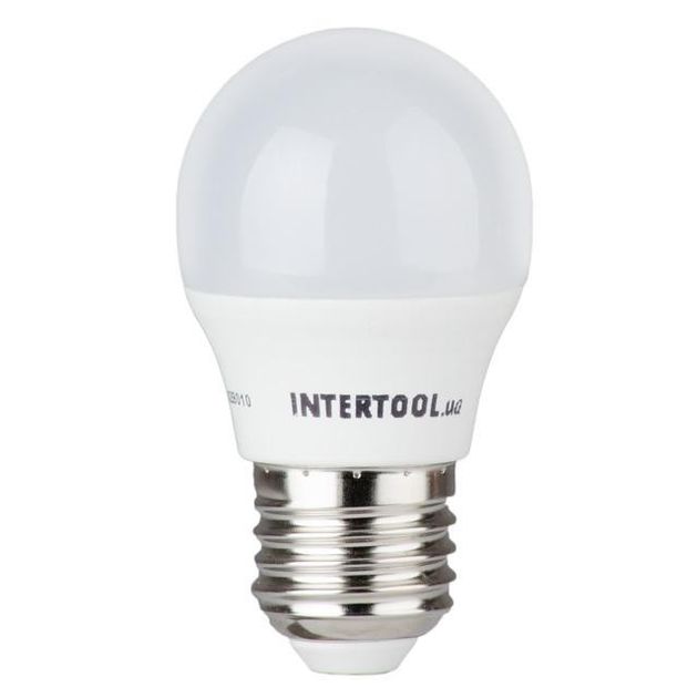 Светодиодная лампа LED 5 Вт E27 220 В INTERTOOL LL-0112, фото  | SNABZHENIE.com.ua