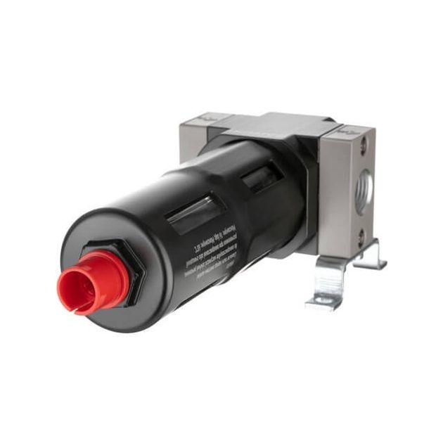 Фільтр для очищення повітря 3/4, 5мкм, 1900 л/хв, метал, професійний INTERTOOL PT-1414, фото , зображення 4 | SNABZHENIE.com.ua