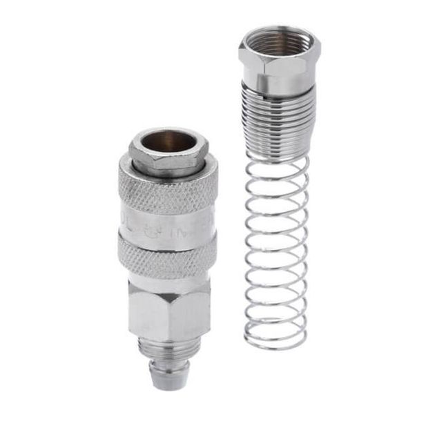 Соединение быстроразъемное с пружиной для шлангов 8х12 мм INTERTOOL PT-1832, фото , изображение 4 | SNABZHENIE.com.ua Соединение быстроразъемное с пружиной для шлангов 8х12 мм INTERTOOL PT-1832, фото , изображение 4 | SNABZHENIE.com.ua