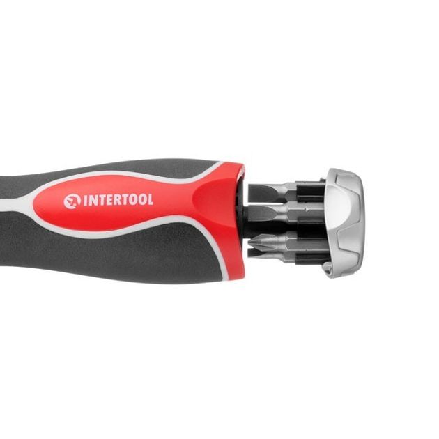 Отвертка реверсивная с насадками 14 ед. INTERTOOL VT-1002, фото , изображение 3 | SNABZHENIE.com.ua Отвертка реверсивная с насадками 14 ед. INTERTOOL VT-1002, фото , изображение 3 | SNABZHENIE.com.ua