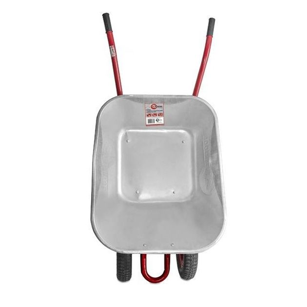 Садовая тачка INTERTOOL WB-0823, 85 л, 150 кг, 2 пневмоколеса, фото , изображение 4 | SNABZHENIE.com.ua Садовая тачка INTERTOOL WB-0823, 85 л, 150 кг, 2 пневмоколеса, фото , изображение 4 | SNABZHENIE.com.ua