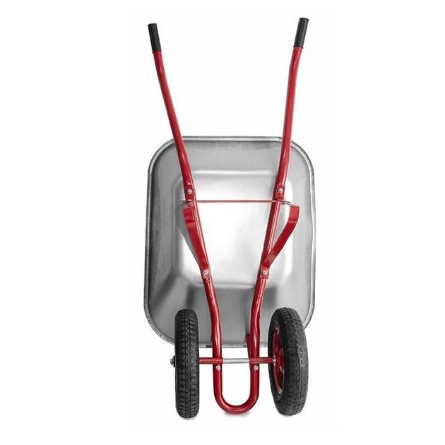 Садовая тачка INTERTOOL WB-0823, 85 л, 150 кг, 2 пневмоколеса, фото , изображение 5 | SNABZHENIE.com.ua Садовая тачка INTERTOOL WB-0823, 85 л, 150 кг, 2 пневмоколеса, фото , изображение 5 | SNABZHENIE.com.ua