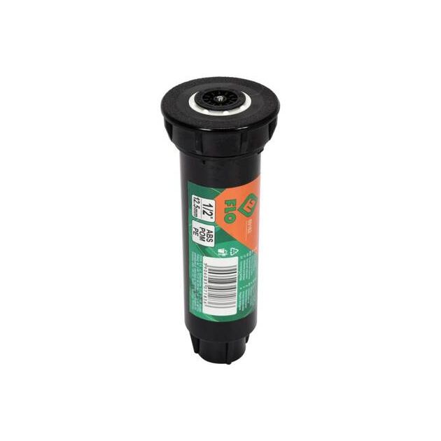 Зрошувач FLO висувний 1/2", 15+10 см, кут 25-360°, зона 8 м, фото  | SNABZHENIE.com.ua
