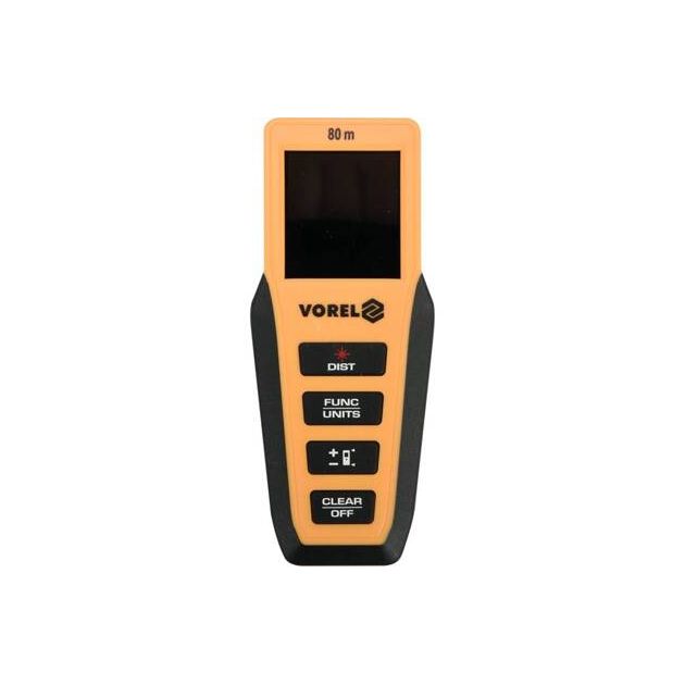 Дальномер лазерный VOREL 0.2-80 м, точность ± 2 мм, 8 режимов, фото  | SNABZHENIE.com.ua