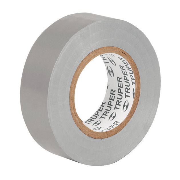 Изолента акриловая серая 19 мм х 9 м TRUPER (M-22G), фото  | SNABZHENIE.com.ua