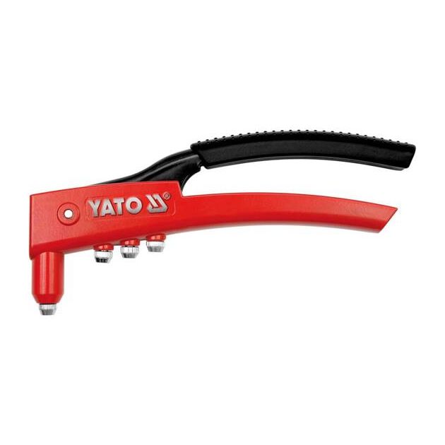 Заклепочник ручной YATO для заклепок 2,4-4,8 мм, длина 280 мм, фото  | SNABZHENIE.com.ua