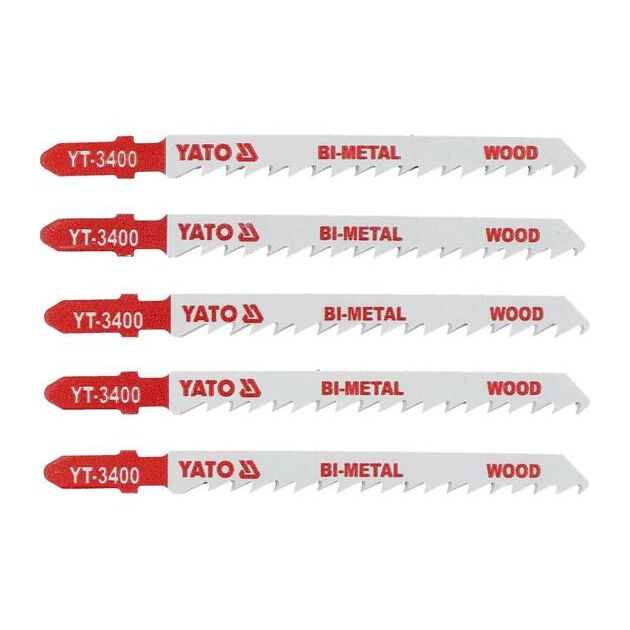 Полотно для электролобзика BI-METAL 6 TPI, 100 мм, 5 шт. YATO, фото  | SNABZHENIE.com.ua