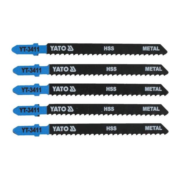 Полотно для электролобзика YATO 8TPI, L=100 мм, 5 шт., фото  | SNABZHENIE.com.ua