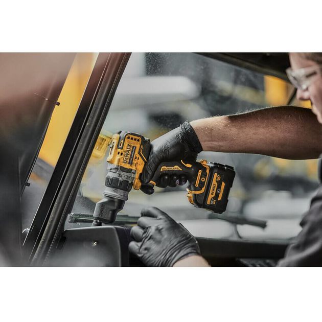 Дрель-шуруповерт акумуляторна безщіткова зі змінними насадками DeWALT DCD703NT, фото , зображення 9 | SNABZHENIE.com.ua Дрель-шуруповерт акумуляторна безщіткова зі змінними насадками DeWALT DCD703NT, фото , зображення 9 | SNABZHENIE.com.ua