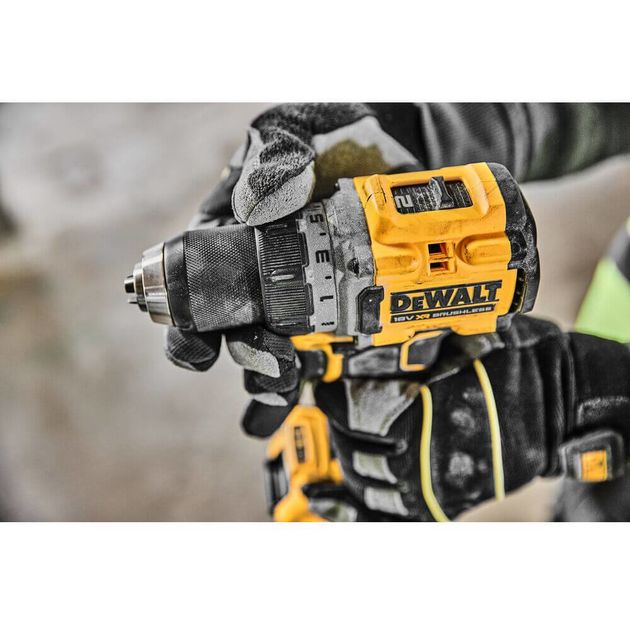 Дрель-шуруповерт акумуляторна безщіткова DeWALT DCD800E1T, фото , зображення 10 | SNABZHENIE.com.ua Дрель-шуруповерт акумуляторна безщіткова DeWALT DCD800E1T, фото , зображення 10 | SNABZHENIE.com.ua