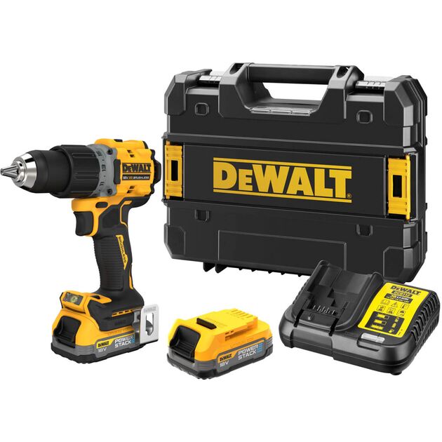 Аккумуляторная бесщёточная дрель-шуруповёрт DeWALT DCD800E2T, фото  | SNABZHENIE.com.ua
