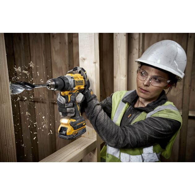 Дрель-шуруповерт акумуляторний безщітковий DeWALT DCD800E2T, фото , зображення 9 | SNABZHENIE.com.ua Дрель-шуруповерт акумуляторний безщітковий DeWALT DCD800E2T, фото , зображення 9 | SNABZHENIE.com.ua