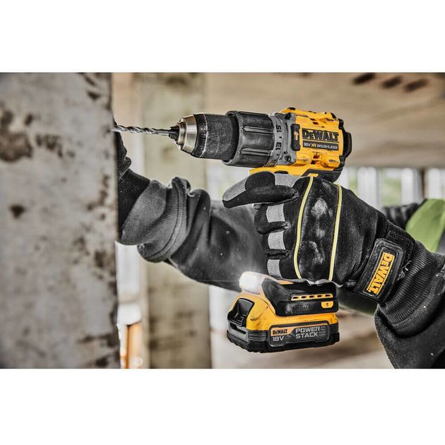 Дрель-шуруповерт акумуляторна безщіткова ударна DeWALT DCD805E2T, фото , зображення 3 | SNABZHENIE.com.ua Дрель-шуруповерт акумуляторна безщіткова ударна DeWALT DCD805E2T, фото , зображення 3 | SNABZHENIE.com.ua