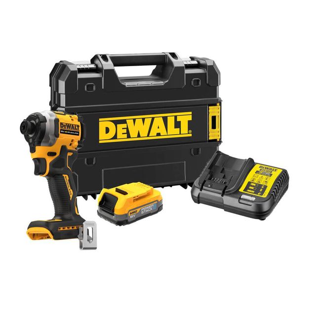 Шуруповёрт DeWALT DCF850E1T ударный аккумуляторный бесщёточный, фото  | SNABZHENIE.com.ua