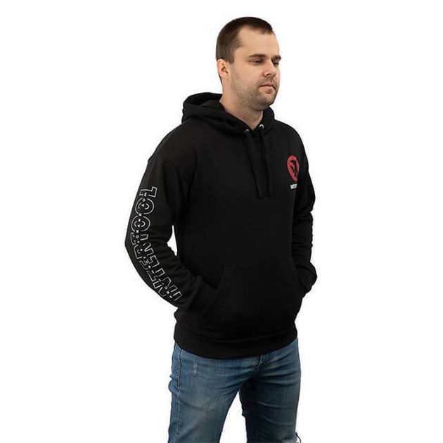 Худи черное трикотажное M INTERTOOL арт. 8862 SP-4002, фото , изображение 7 | SNABZHENIE.com.ua