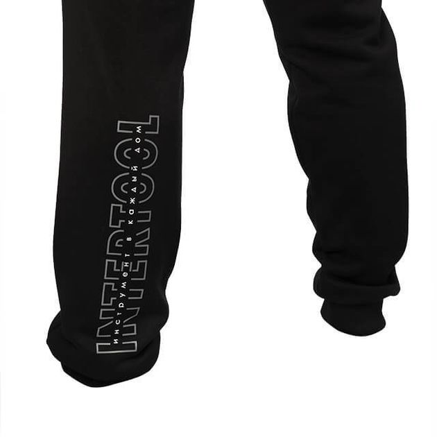 Брюки черные трикотажные M арт. 8863 INTERTOOL SP-4007, фото , изображение 4 | SNABZHENIE.com.ua Брюки черные трикотажные M арт. 8863 INTERTOOL SP-4007, фото , изображение 4 | SNABZHENIE.com.ua