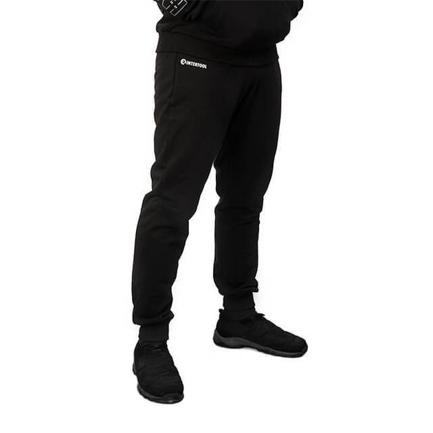 Брюки черные трикотажные M арт. 8863 INTERTOOL SP-4007, фото , изображение 7 | SNABZHENIE.com.ua Брюки черные трикотажные M арт. 8863 INTERTOOL SP-4007, фото , изображение 7 | SNABZHENIE.com.ua