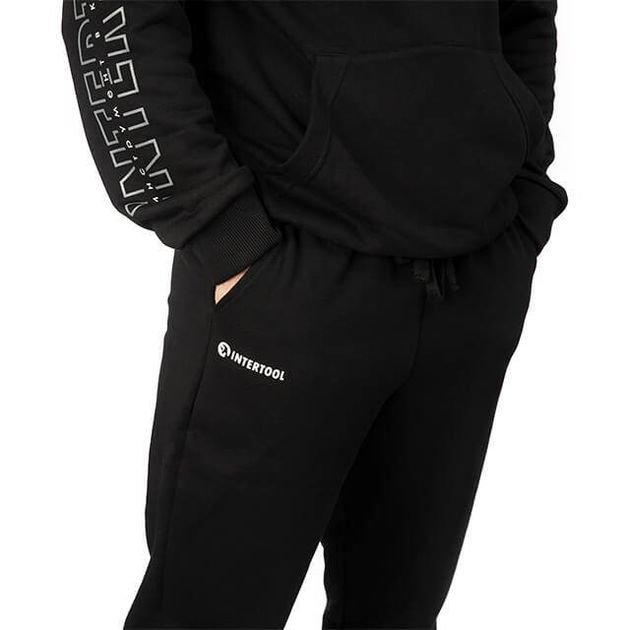 Брюки черные трикотажные M арт. 8863 INTERTOOL SP-4007, фото , изображение 9 | SNABZHENIE.com.ua Брюки черные трикотажные M арт. 8863 INTERTOOL SP-4007, фото , изображение 9 | SNABZHENIE.com.ua