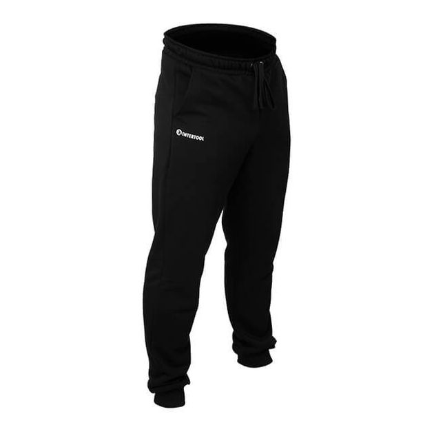 Брюки черные трикотажные, арт. 8863, размер S INTERTOOL SP-4008, фото , изображение 2 | SNABZHENIE.com.ua Брюки черные трикотажные, арт. 8863, размер S INTERTOOL SP-4008, фото , изображение 2 | SNABZHENIE.com.ua