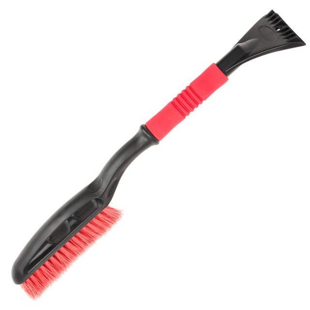 Щетка со скребком 61 см INTERTOOL AT-0116, фото  | SNABZHENIE.com.ua