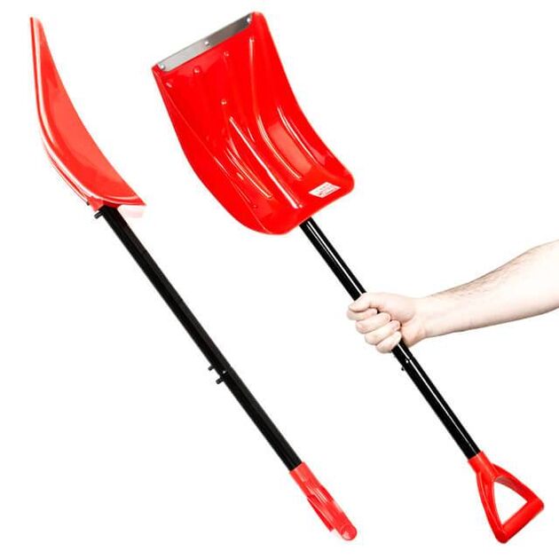 Лопата автомобильная для снега INTERTOOL AT-0131, 91 см, фото , изображение 7 | SNABZHENIE.com.ua