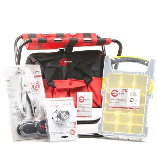 Набор рыбака малый INTERTOOL BX-0901, фото  | SNABZHENIE.com.ua