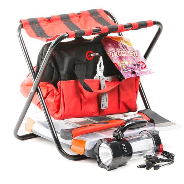 Набор рыбака INTERTOOL BX-0902 (стандарт+), фото  | SNABZHENIE.com.ua