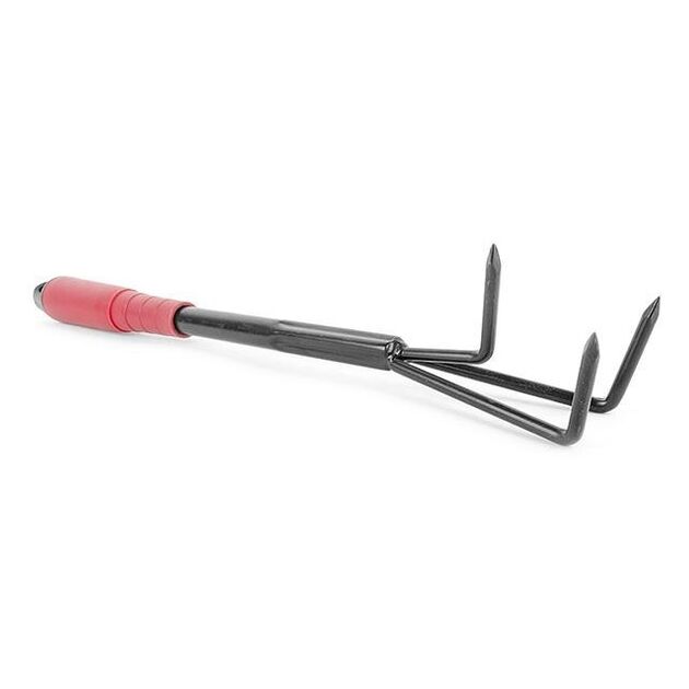 Культиватор огородный 370x70 мм с пластиковой рукояткой INTERTOOL, фото , изображение 2 | SNABZHENIE.com.ua