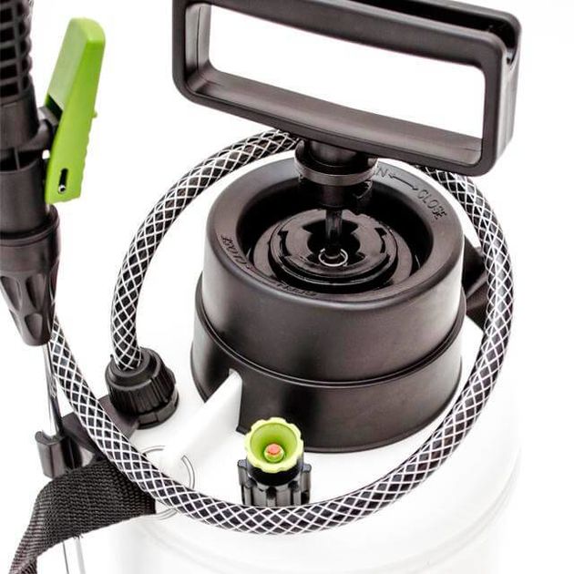 Опрыскиватель 5 л, латунные и пластиковые сопла, насос из нержавейки, фото , изображение 5 | SNABZHENIE.com.ua