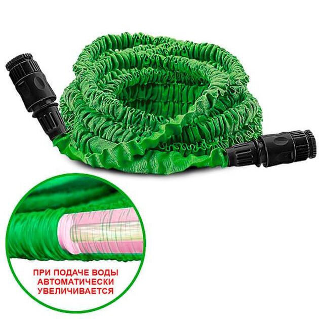 Шланг поливочный INTERTOOL GE-4008, 30 м, X-Hose, фото , изображение 3 | SNABZHENIE.com.ua