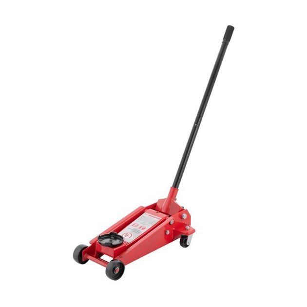 Домкрат подкатной гидравлический INTERTOOL GT0121, 3 т, 135-500 мм, фото  | SNABZHENIE.com.ua