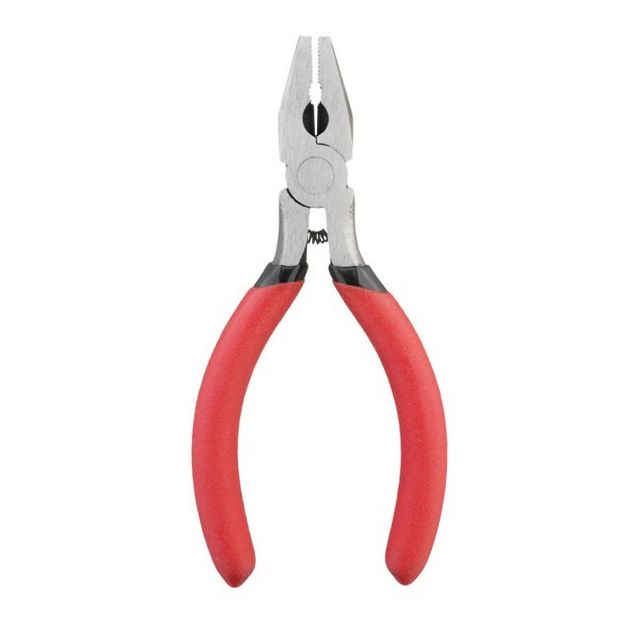 Плоскогубці з ізольованими ручками 115 мм INTERTOOL HT-0110, фото , зображення 4 | SNABZHENIE.com.ua Плоскогубці з ізольованими ручками 115 мм INTERTOOL HT-0110, фото , зображення 4 | SNABZHENIE.com.ua