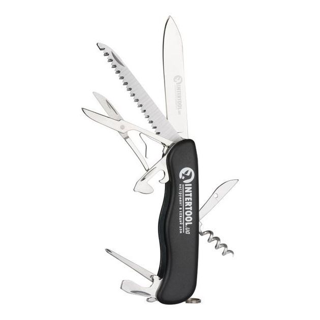 Многофункциональный складной нож 8 в 1 INTERTOOL HT-0591, фото  | SNABZHENIE.com.ua