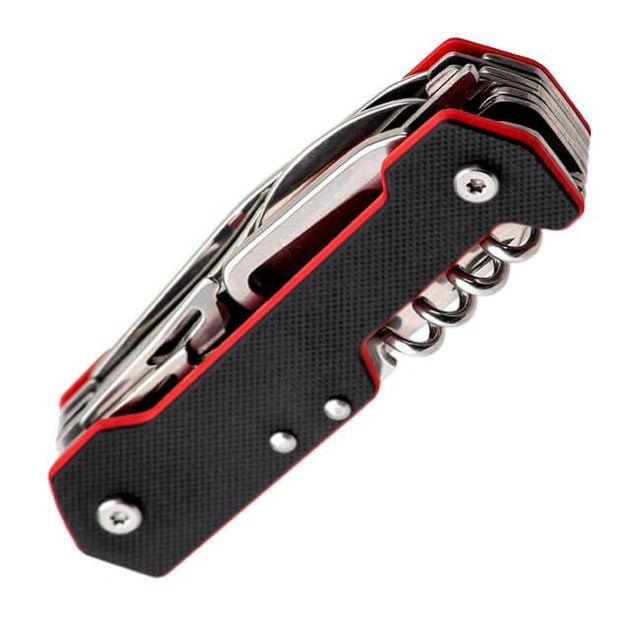 Нож складаний 165 мм, 9 елементів INTERTOOL HT-0597, фото , зображення 3 | SNABZHENIE.com.ua