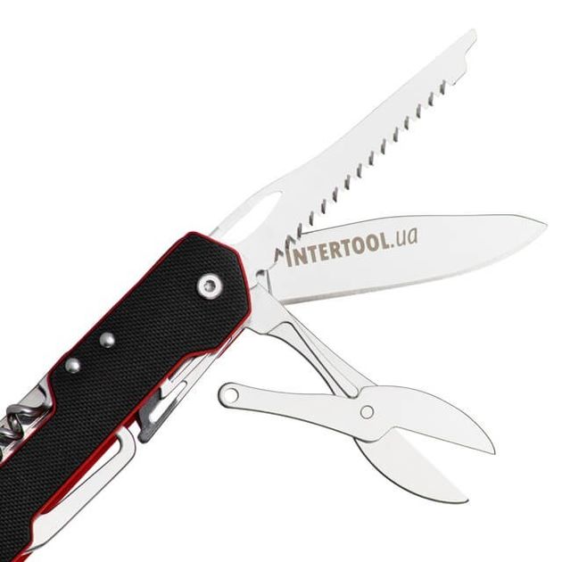 Нож складаний 165 мм, 9 елементів INTERTOOL HT-0597, фото , зображення 10 | SNABZHENIE.com.ua