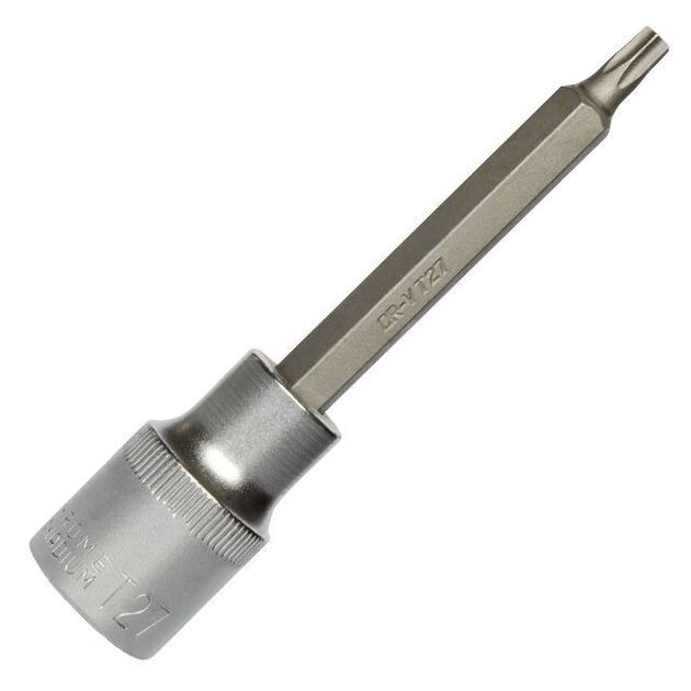 Торкс T45 в держателе 1/2", 100 мм INTERTOOL HT-1956, фото  | SNABZHENIE.com.ua
