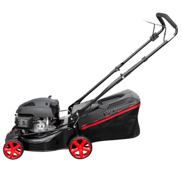 Газонокосилка бензиновая 2.0 кВт, 420 мм INTERTOOL LM-4540, фото , изображение 2 | SNABZHENIE.com.ua Газонокосилка бензиновая 2.0 кВт, 420 мм INTERTOOL LM-4540, фото , изображение 2 | SNABZHENIE.com.ua