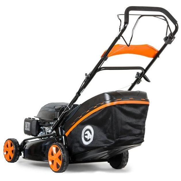Газонокосилка бензинова 4.9HP, 3.6кВт, ширина срезу 508мм, самоходна, функція мульчування INTERTOOL LM-6050, фото , зображення 2 | SNABZHENIE.com.ua Газонокосилка бензинова 4.9HP, 3.6кВт, ширина срезу 508мм, самоходна, функція мульчування INTERTOOL LM-6050, фото , зображення 2 | SNABZHENIE.com.ua