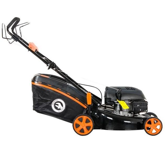 Газонокосилка бензинова 4.9HP, 3.6кВт, ширина срезу 508мм, самоходна, функція мульчування INTERTOOL LM-6050, фото , зображення 5 | SNABZHENIE.com.ua Газонокосилка бензинова 4.9HP, 3.6кВт, ширина срезу 508мм, самоходна, функція мульчування INTERTOOL LM-6050, фото , зображення 5 | SNABZHENIE.com.ua