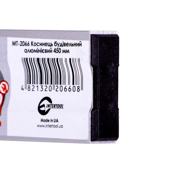 Угольник будівельний алюмінієвий 450мм INTERTOOL MT-2066, фото , зображення 5 | SNABZHENIE.com.ua
