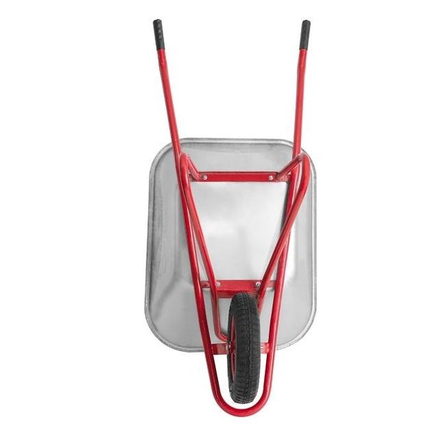Садовая тачка INTERTOOL WB-0615, 65 л, 150 кг, 1 пневмоколесо, фото , изображение 6 | SNABZHENIE.com.ua Садовая тачка INTERTOOL WB-0615, 65 л, 150 кг, 1 пневмоколесо, фото , изображение 6 | SNABZHENIE.com.ua