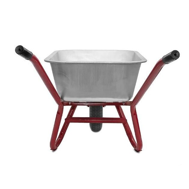 Садовая тачка INTERTOOL WB-0813, 85 л, 150 кг, 1 пневмоколесо, фото , изображение 4 | SNABZHENIE.com.ua Садовая тачка INTERTOOL WB-0813, 85 л, 150 кг, 1 пневмоколесо, фото , изображение 4 | SNABZHENIE.com.ua