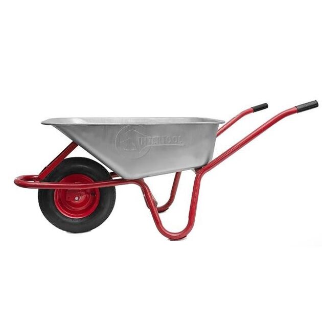 Садовая тачка INTERTOOL WB-0813, 85 л, 150 кг, 1 пневмоколесо, фото , изображение 5 | SNABZHENIE.com.ua Садовая тачка INTERTOOL WB-0813, 85 л, 150 кг, 1 пневмоколесо, фото , изображение 5 | SNABZHENIE.com.ua