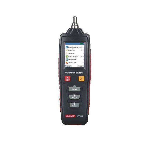 Виброметр з функцією вимірювання частоти WINTACT WT63C, фото  | SNABZHENIE.com.ua