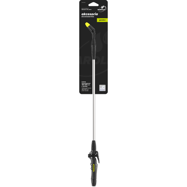 Телескопическая штанга с ручкой MAROLEX 160-300 см W039.211, фото  | SNABZHENIE.com.ua