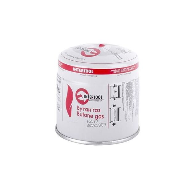 Картридж сменный газовый бутан 190 г INTERTOOL GB-0050, фото  | SNABZHENIE.com.ua
