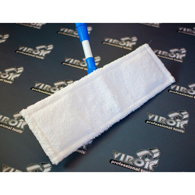 Насадка-моп для швабры VIROK 40x10см, микрофибра, 500% поглощение., фото  | SNABZHENIE.com.ua