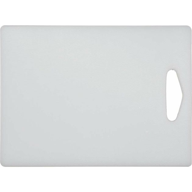 Дошка для нарізання кухонна, біла; 300х 220х 10 мм, фото , зображення 2 | SNABZHENIE.com.ua