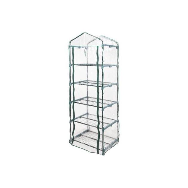 Мини-теплица FLO 5-ярусная 200x69x49 см из ПВХ, фото  | SNABZHENIE.com.ua